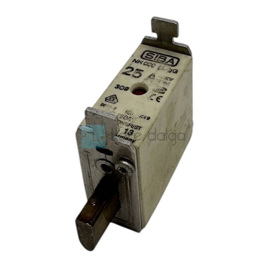 SIBA NH000 25A 25 Amper 500 Volt Sigorta