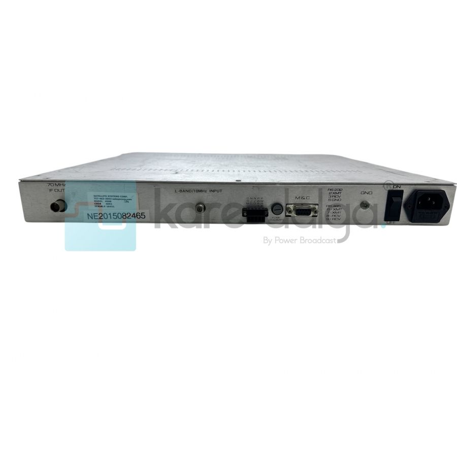 Satellite Systems Corporation Model 4508 – L-Band → 70 MHz RF Downconverter