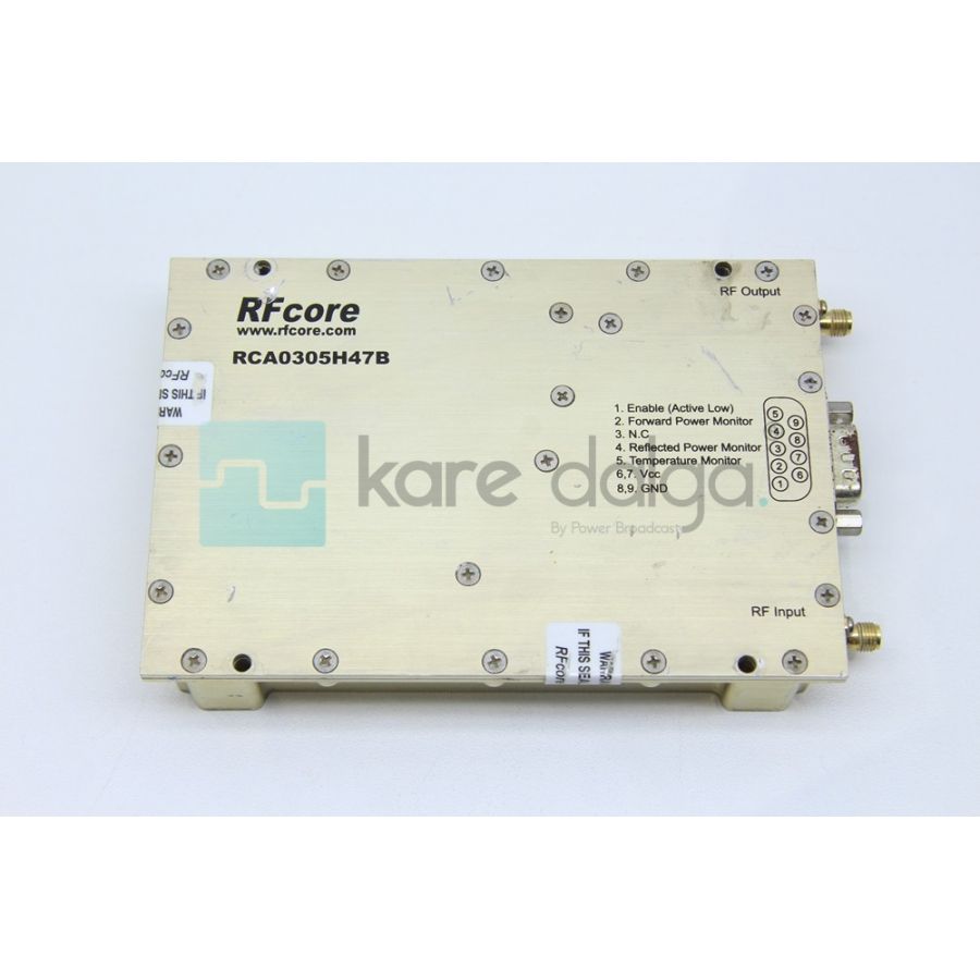 RFcore RCA0305H47B 300 - 500 MHz Rf Amplifier