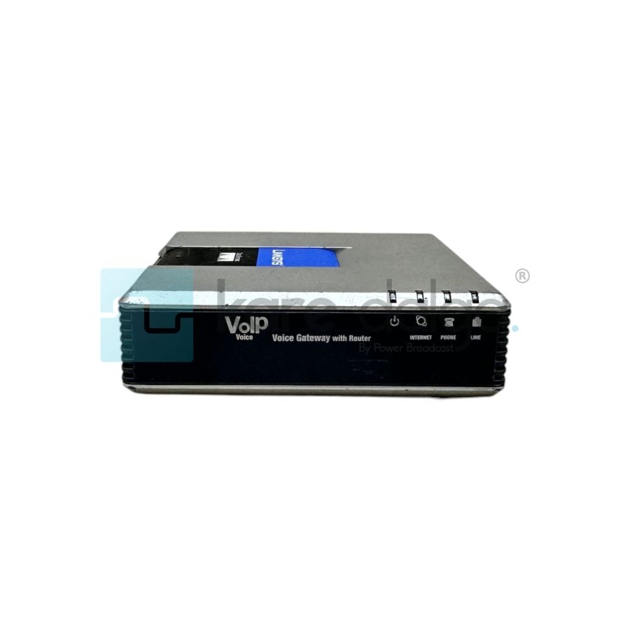 Linksys SPA3102 1xFXO 1xFXS Bağlantı Noktalı Analog VoIP Adaptörü