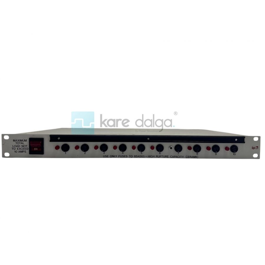 IPK P10054/F 10X İEC Çıkışlı Şebeke Dağıtım Ünitesi