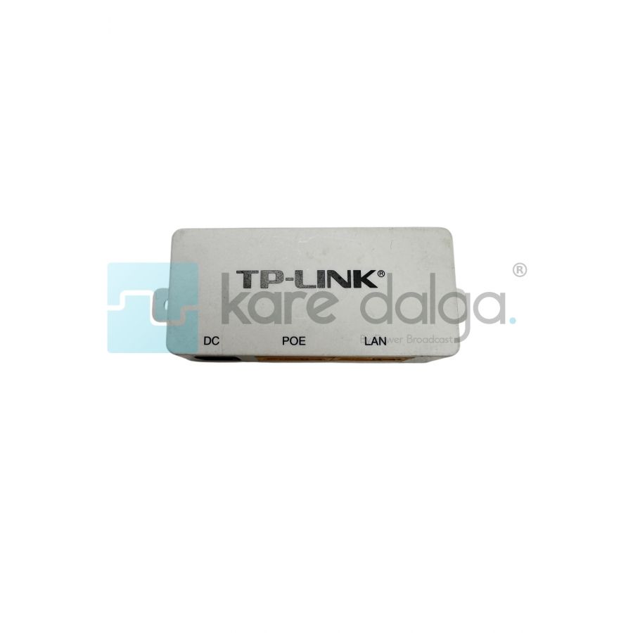 TP-Link Pasif PoE Enjektör Adaptör - 12V PoE Güç Beslemesi