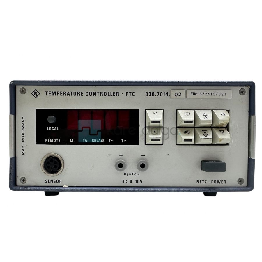 Rohde & Schwarz Temperature Controller PTC 336.7014.02 Sıcaklık Kontrol Cihazı