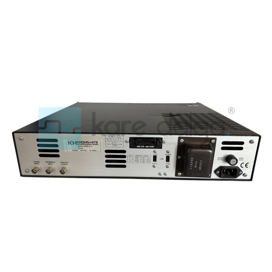 Krohn-Hite 6620A Yüksek Hassasiyetli Faz Ölçüm Cihazı – 10 Hz–10 MHz, 0.01° Çözünürlük, ±180° Göstergeli